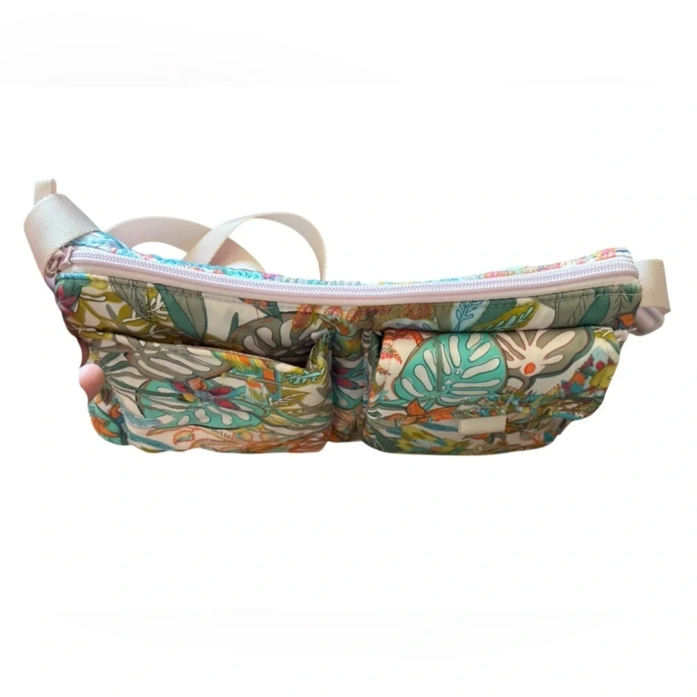 Vera Bradley • Utility Small Crossbody Bag/Recycled Cotton • Rain Forest Canopy